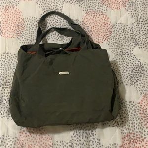 Baggallini everything bag. Olive/orange.